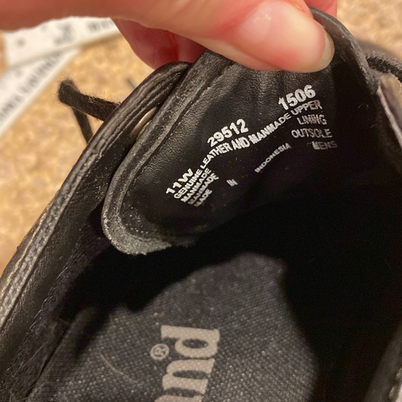 Timberland Lace Up/Tie Black Leather Oxford Shoes 29512 11W Leather Upper - Picture 12 of 17